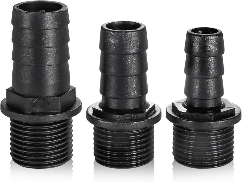 HOTECHE Nozzles kit for Fountain Pump 3 Sizes Replacement Adapters for Aquarium and Fish Tank and Pond - Image 1